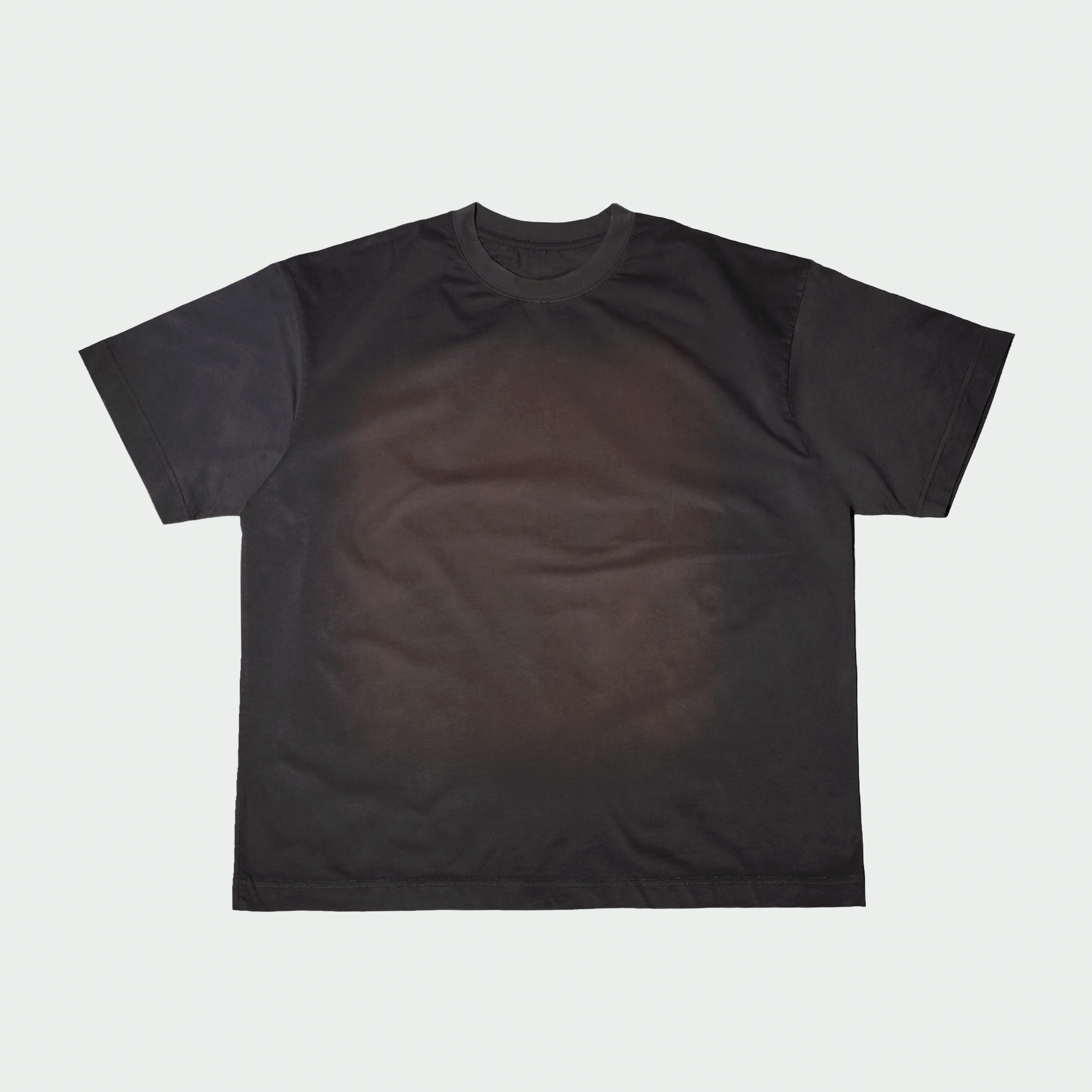 Oversized Boxy Tee in Mudwash